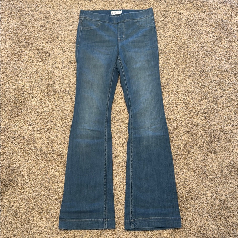 Cello Women's Blue Flare Jeans